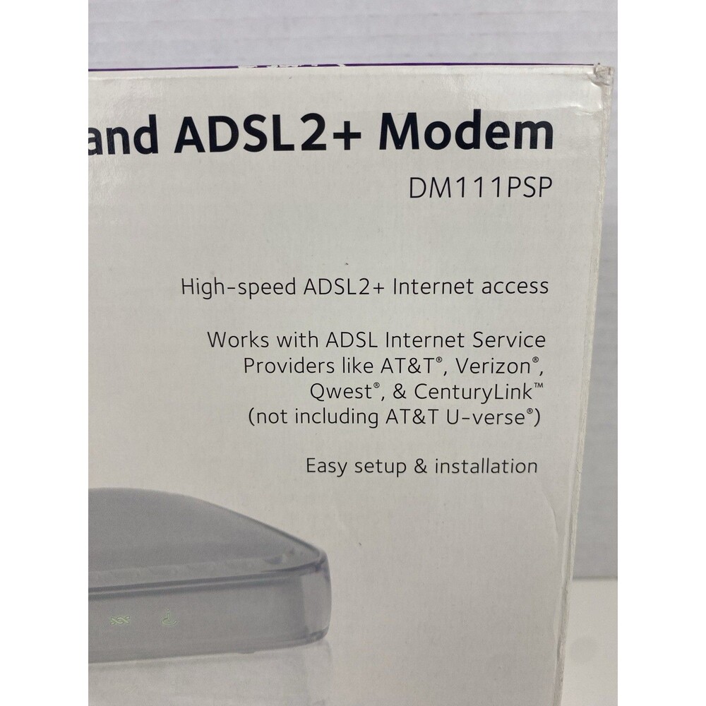 NETGEAR Broadband ADSL2+ Modem DM111PSP DSL Modem - Picture 7 of 9